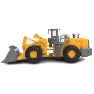 Construction Tractor - Orange / Wheel Loader by Big Daddy