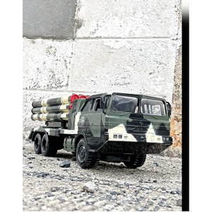 Military Missile Transport Army Truck With Shooting Missiles New Edition - Camouflage / Long Range Missile by Big Daddy