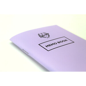 A6 Pastel Memo Notebook by Silvine