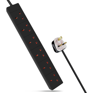 6 gang Extension Leads by ExtraStar