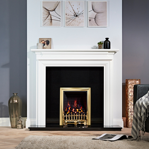 Focal Point Nebraska Fire Surround - White by Focal Point Fires