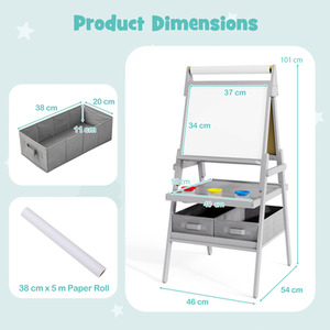 Standing Art Easel by Costway
