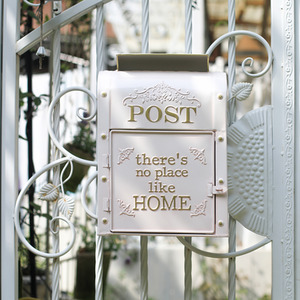 Pink Mailbox Wall Mount - pink by ALL CHIC