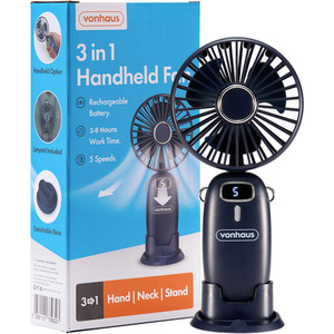 Handheld Fan Navy - Navy by VonHaus