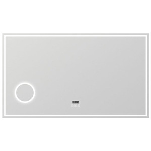 Dimmable LED Bathroom Mirror with Bluetooth Speaker by AicaBathroom