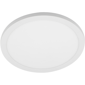 Darly LED 24 Watt Flush Ceiling or Wall Light - White by Litecraft