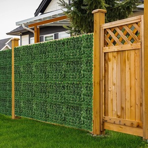 Artificial Hedge Ivy Leaf Garden Privacy Screening - Green by Gr8 Garden