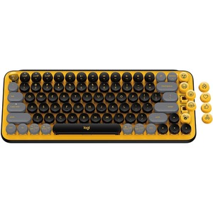 Logitech POP Keys Wireless Mechanical Keyboard - Yellow by Logitech