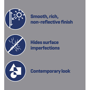 Johnstones Matt Emulsion Paint - Manhattan Grey / 2.5l by Johnstone's