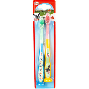 Pack of 2 Bing Toothbrushes by Bing
