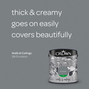 Crown Walls and Ceilings Silk Emulsion by Crown Paints