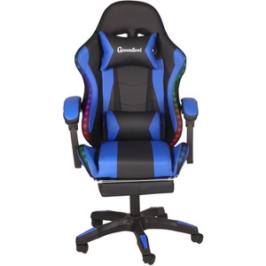 Premium LED Gaming Chair with Footrest by Groundlevel