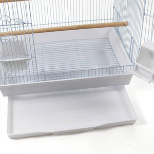 Large Bird Cage - White by Actiaspet