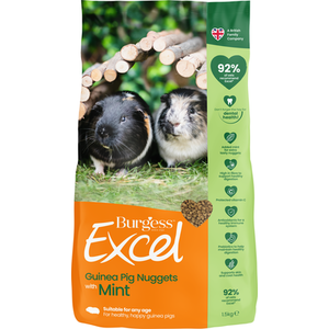 Burgess Excel Guinea Pig Nuggets - Mint by Burgess