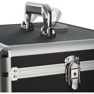 tectake Vanity Case with 4 Levels - Black by tectake