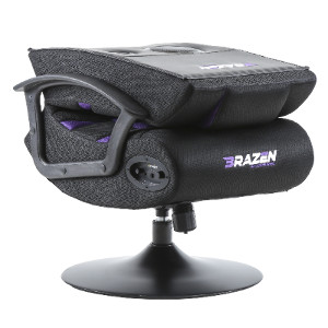 BraZen Pride 2.1 Bluetooth Surround Sound Gaming Chair - Purple by BraZen