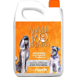 Pretty Pooch Fox Poo Dog Shampoo and Conditioner for Smelly Dogs Citrus - Orange by Pretty Pooch