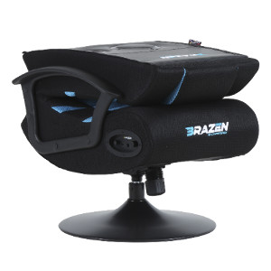 BraZen Pride 2.1 Bluetooth Surround Sound Gaming Chair - Blue by BraZen