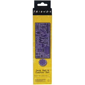 Friends Desk Pad Coaster Set - Multi by Friends