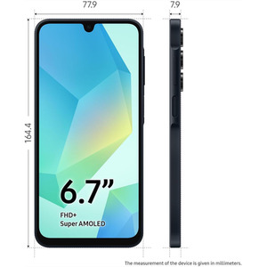 Galaxy A16 LTE 6.7 Inch 128GB Dual SIM - Midnight Blue by Samsung