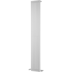 Towelrads Iridio Vertical Towel Radiator - Silver / 2310 / 300cm by Towelrads