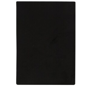 Book Of Shadows Velvet A5 Notebook - Black by KDMK