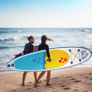 HOMCOM Inflatable Stand Up Paddle Boards - Blue by HOMCOM