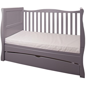 Gilbert Cot Bed Grey with Drawer - Grey by Viculii