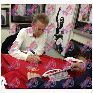 Charlton and Law Signed and Framed Shirt Display - Red by Allstarsignings