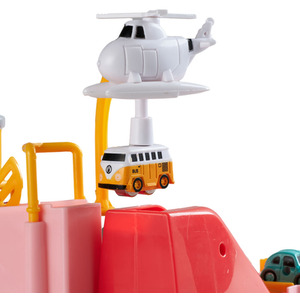 Kidkid Car Adventure Toy Set - Pink by Kidkid