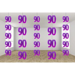 Age Hanging String - shine pink / 90th String by Shatchi