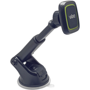 Vibe Magnetic Suction Mount Car and Desktop Phone Holder - Black by Vibe