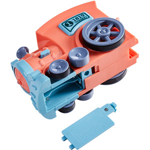 Kidkid Creative Domino Laying Train Toy with Light by Kidkid