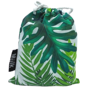 Miilk Muslin Swaddle Blanket - Tropical Leaf by Miilk