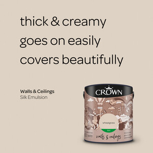 Crown Walls and Ceilings Silk Emulsion by Crown Paints