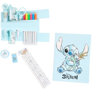 Stitch Filled Pencil Case - Blue by Lilo & Stitch