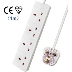 4 Way Extension Leads by ExtraStar