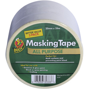 Duck All Purpose Masking Tape Triple Pack by Duck Toilet Products
