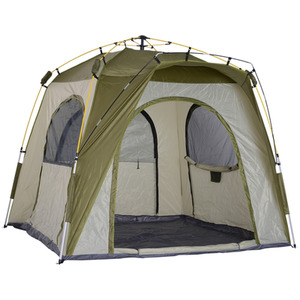 Outsunny Five Man Pop Up Tent - Army Green by Outsunny