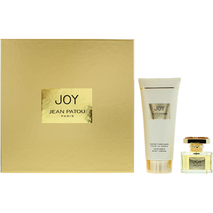 Jean Patou Joy Eau De Parfum 30ml Body Cream 200ml Gift Set For Her - Gold by Jean Patou