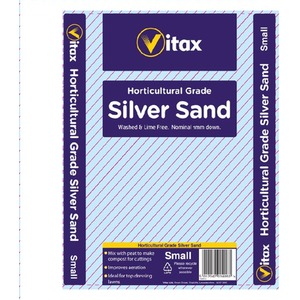 Vitax Horticultural Silver Sand Lawn Aeration Potting Sand Lime Free Small 4kg - Brown by Vitax