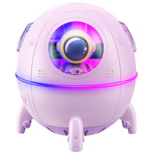 Mini Spaceship Air Humidifier - Pink