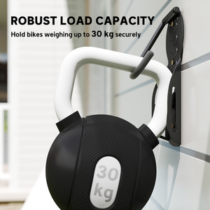 SPORTNOW Bike Rack, Garage Bike Hooks - Black by SPORTNOW