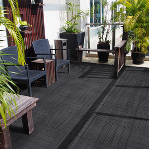 Pack of 10 Cosmo Cosmopolitan Deck Tile - Dark Grey by Nicoman