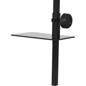 Reptile Lamp Stand with Hook Hanging Base - Black by PawHut