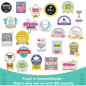 Snoozeshade Plus Extra - Black by SnoozeShade