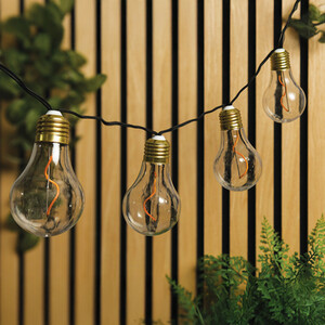 20 LED Indoor and Outdoor Neon String Light - Clear