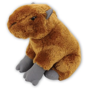 Sitting Capybara Soft Toy - Brown by Blue Frog Toys