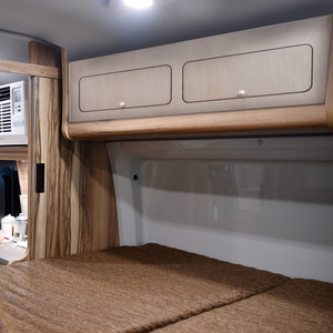 Overhead Camper Van Cabinets - Natural / 120 x 30 x 30 cm / Plain by Monster Shop