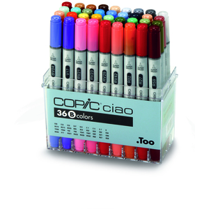 Copic Ciao 36 Piece Marker Pens - Multi by Copic